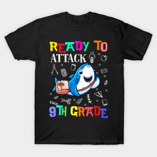 Ready To Attack 9th Grade Youth T-Shirt